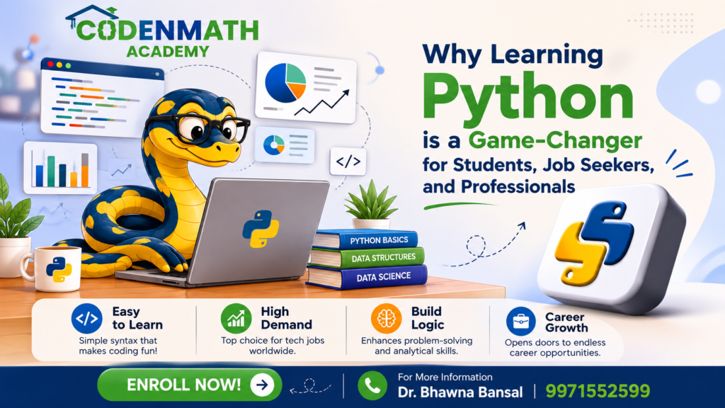 Python and Machine Learning for Students